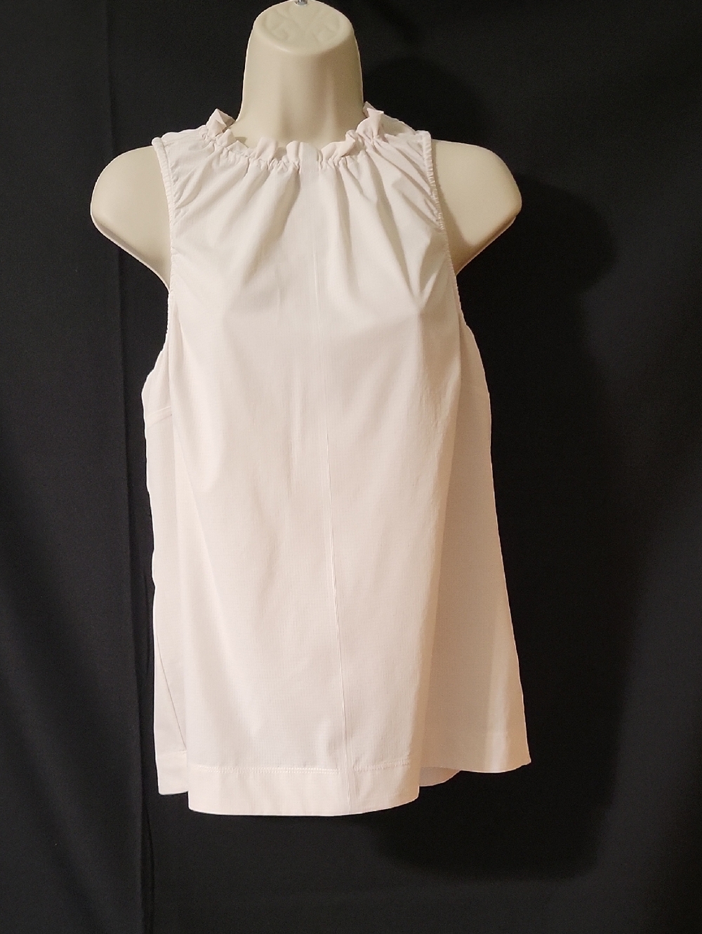 Athleta White Lightweight Top with Branded Tag